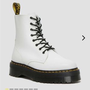 Dr. Martens Jadon Platform Boot in White